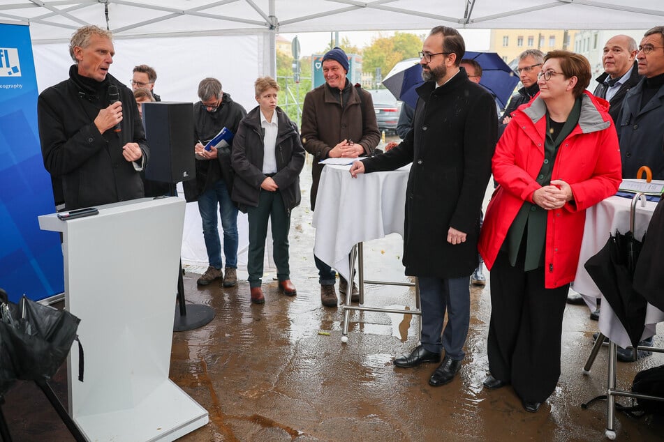 Vor zwei Jahren wurde der erste Spatenstich gesetzt. (Archivbild)