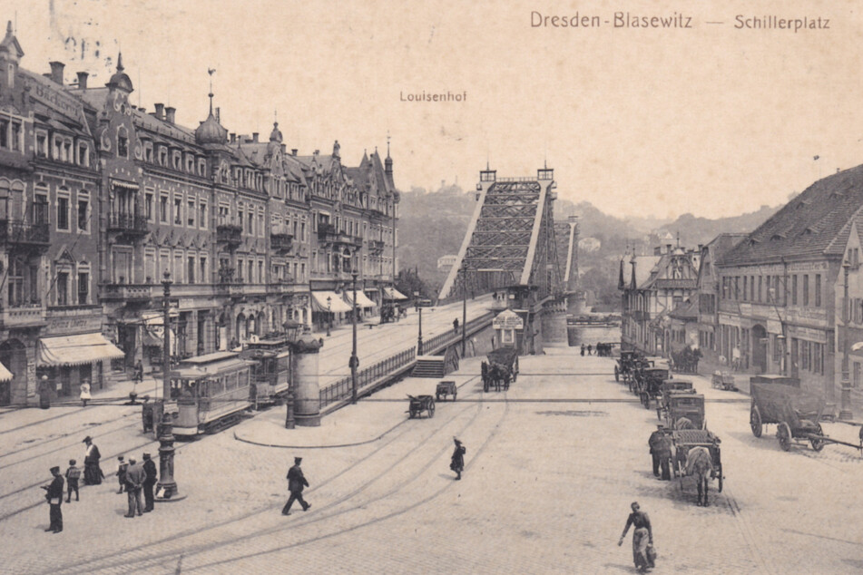 Blasewitz war bereits seit 1872 als erster Vorort an die Dresdner Straßenbahn angeschlossen.