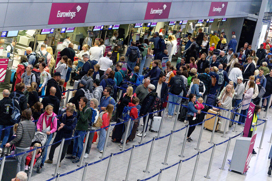 Rund 80.000 Fluggäste gab es am Freitag.