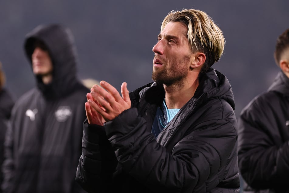 Kevin Kampl (34) war noch einer der Aktivposten bei RB Leipzig. In einigen Szenen legte er sich richtig mit seinen Mitspielern an, weil er nicht zufrieden war.