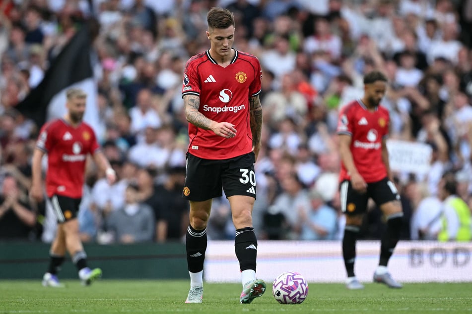 Die Enttäuschung steht ihm ins Gesicht geschrieben: Benjamin Sesko (22) kann bei Manchester United bislang nicht überzeugen.