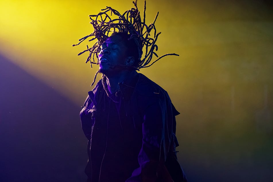 Rapper Jasiah performs at SXSW 2022.