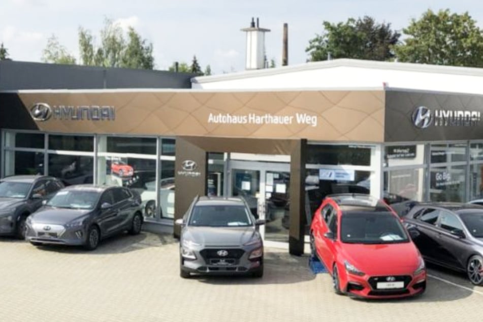 Autohaus Hirsch in Crimmitschau.