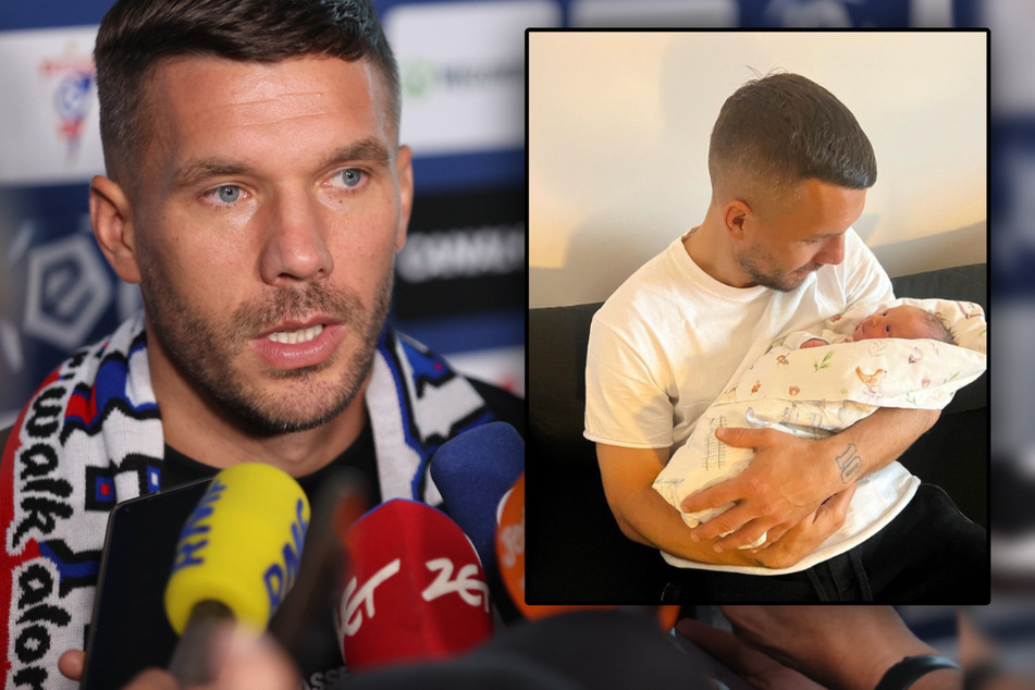 Baby-News bei Lukas Podolski! Hier zeigt der WM-Held seine kleine Tochter