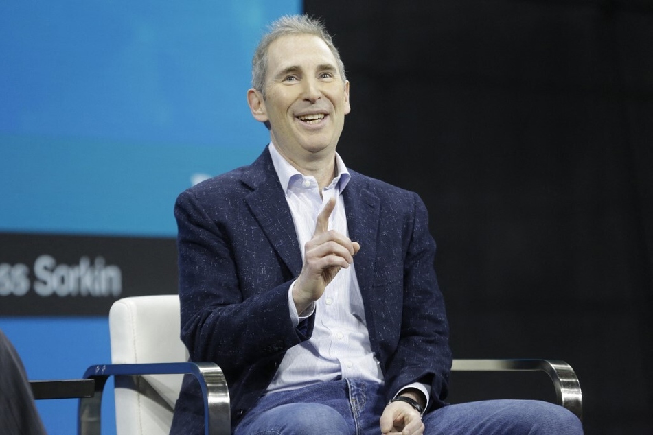 Amazon CEO Andy Jassy speaks on stage at the 2022 New York Times DealBook on November 30, 2022 in New York City.