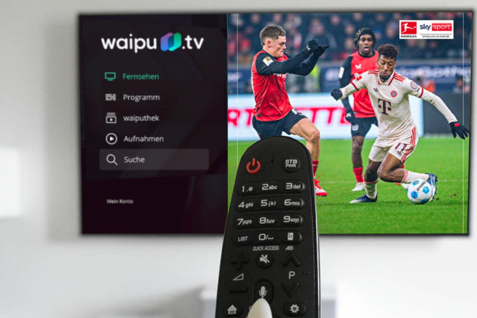 Live-Fußball mit WOW und DAZN bei waipu.tv nur für kurze Zeit im Angebot