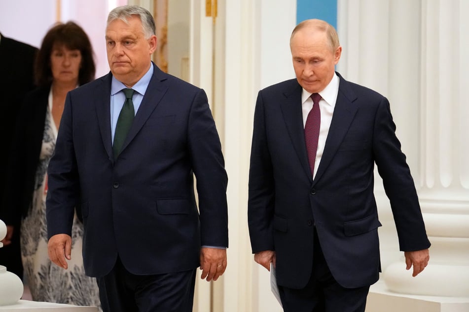 In Moskau erörterte Viktor Orban Friedensvorschläge für die Ukraine.