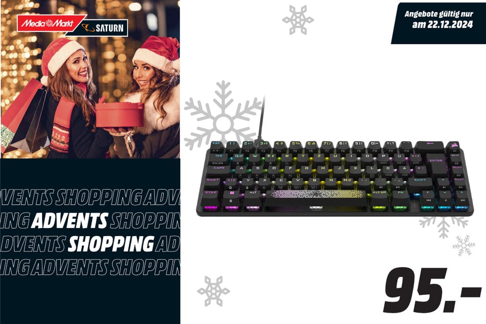 Corsair-Tastatur für 95 Euro