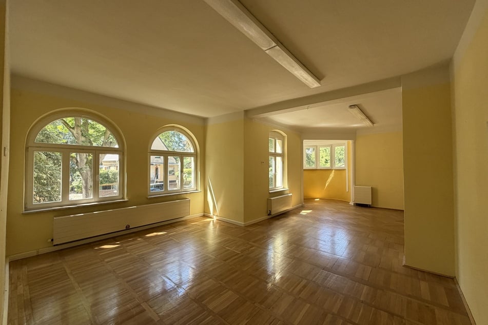 Ein Blick in die Erdgeschoss-Zimmer.