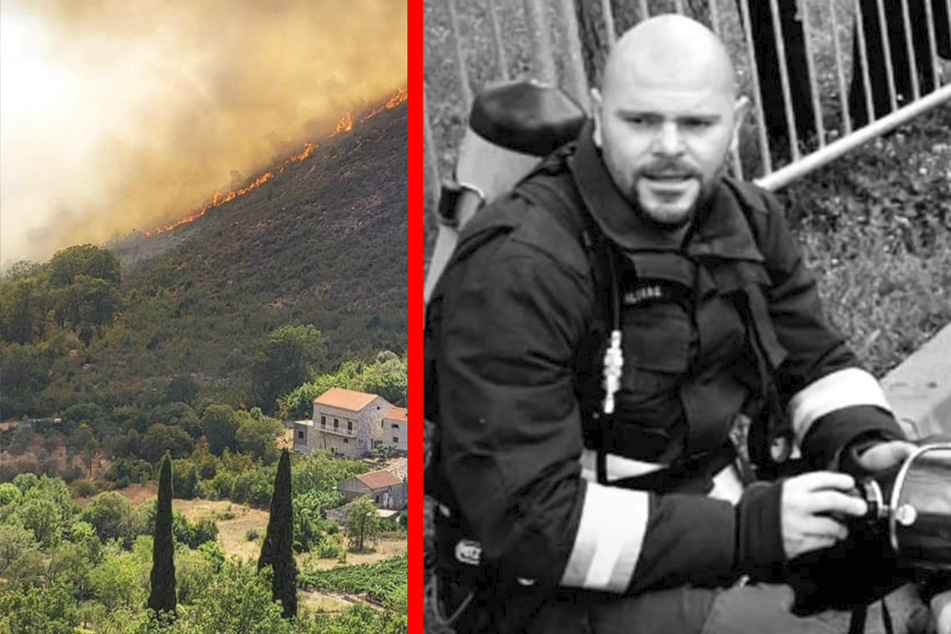 Goran Komlenac (42) kam bei dem Waldbrand ums Leben.