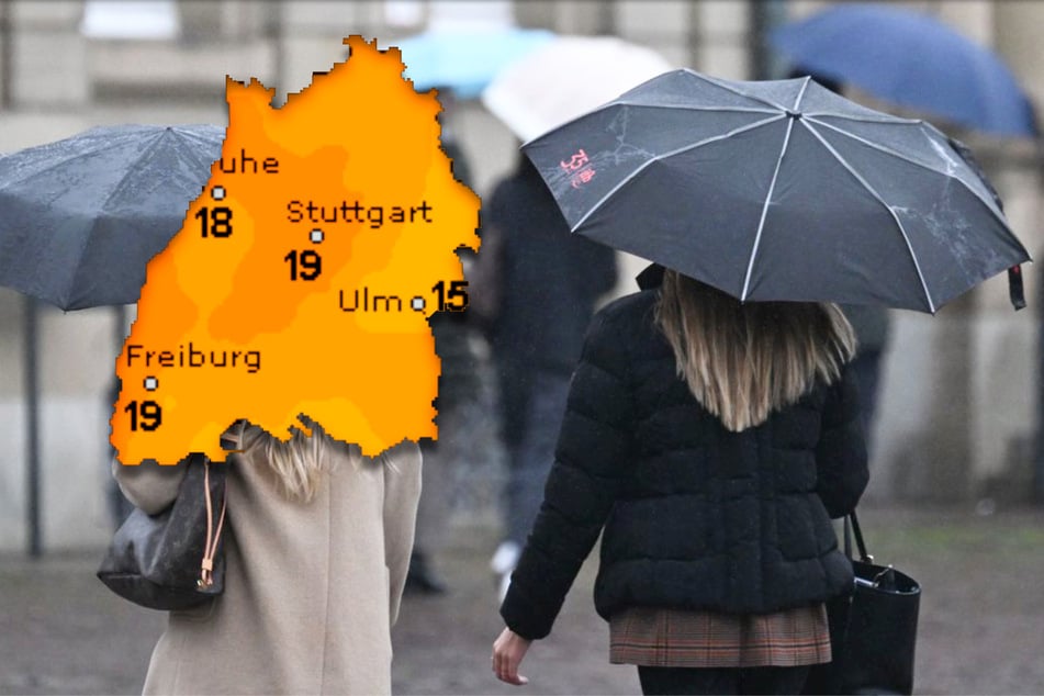 Trotz überraschend milder Temperaturen am Dienstag sollte der Regenschirm im Südwesten besser griffbereit bleiben.