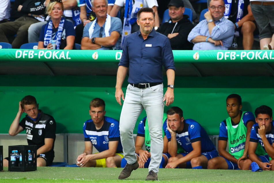 Christian Titz (50, v.) und der 1. FC Magdeburg - das passt!