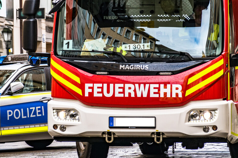 Die Feuerwehr Allmersbach und Backnang war mit 21 Personen und drei Fahrzeugen vor Ort. (Symbolbild)