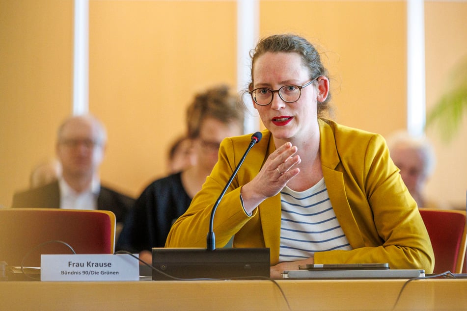 Damit der Verkehr fließt: Stadträtin Susanne Krause (43, Grüne) fordert Polizeieinsätze auf Kreuzungen.