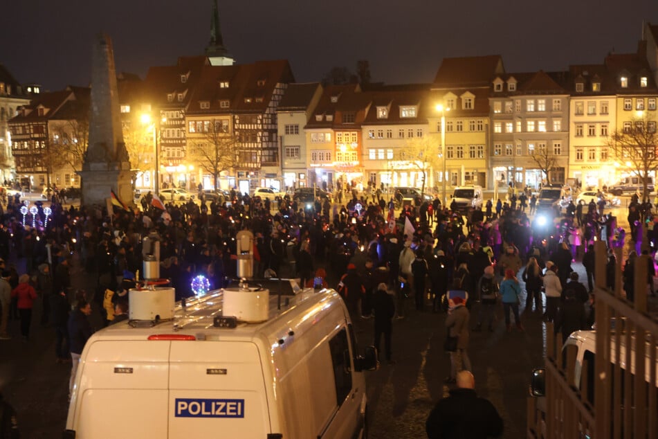 Gericht verbietet Versammlung mit mehreren Tausend Menschen in Erfurt