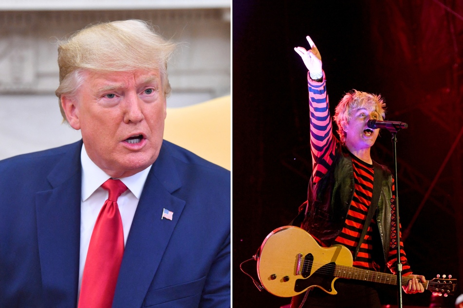 During a live performance of their song American Idiot, the band Green Day switched lyrics to slam former President Donald Trump and his MAGA base.