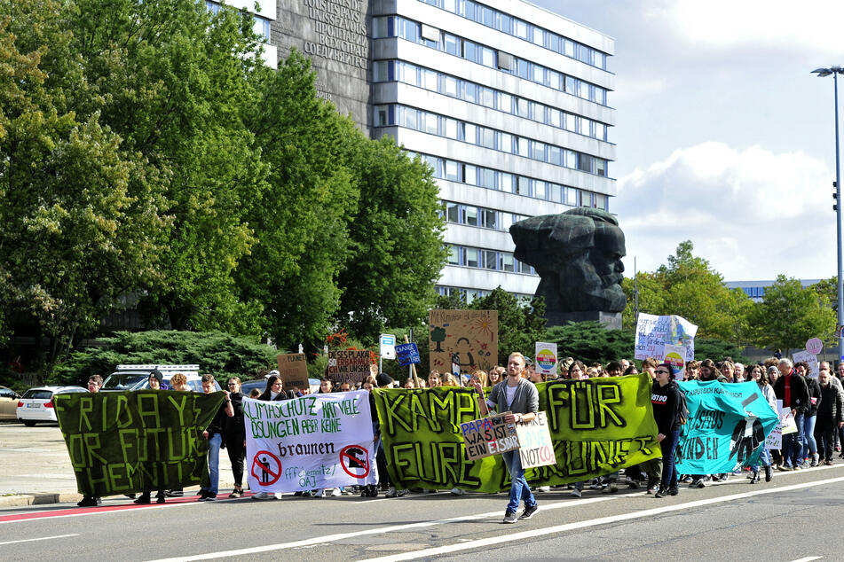 Die "Fridays for Future"-Anhänger gehen am Freitag in Chemnitz wieder auf die Straße.