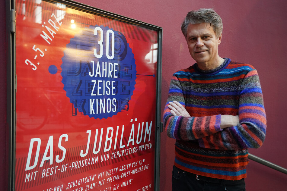 Geschäftsführer Matthias Elwardt freut sich auf das 30-jährige Jubiläum der Zeise-Kinos.