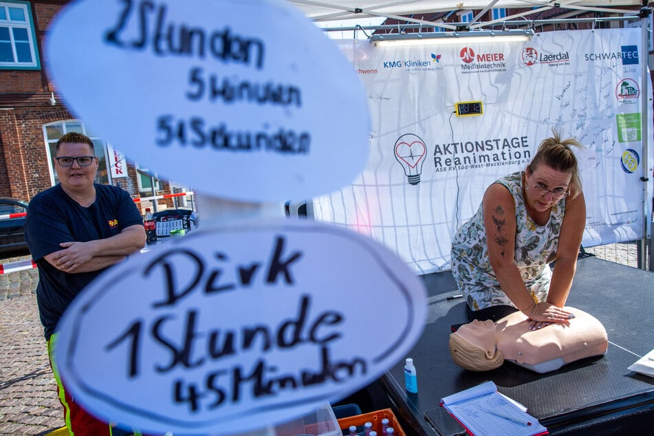 Der vorherige Rekord stand bei 48 Stunden, der ASB hat die 50 Stunden geknackt.