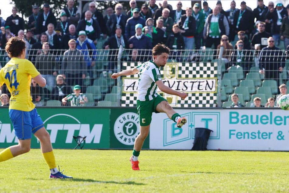 Valon Aliji (20) hatte mehrfach einen Treffer auf dem Fuß. Doch das Runde wollte einfach nicht in den Kasten.