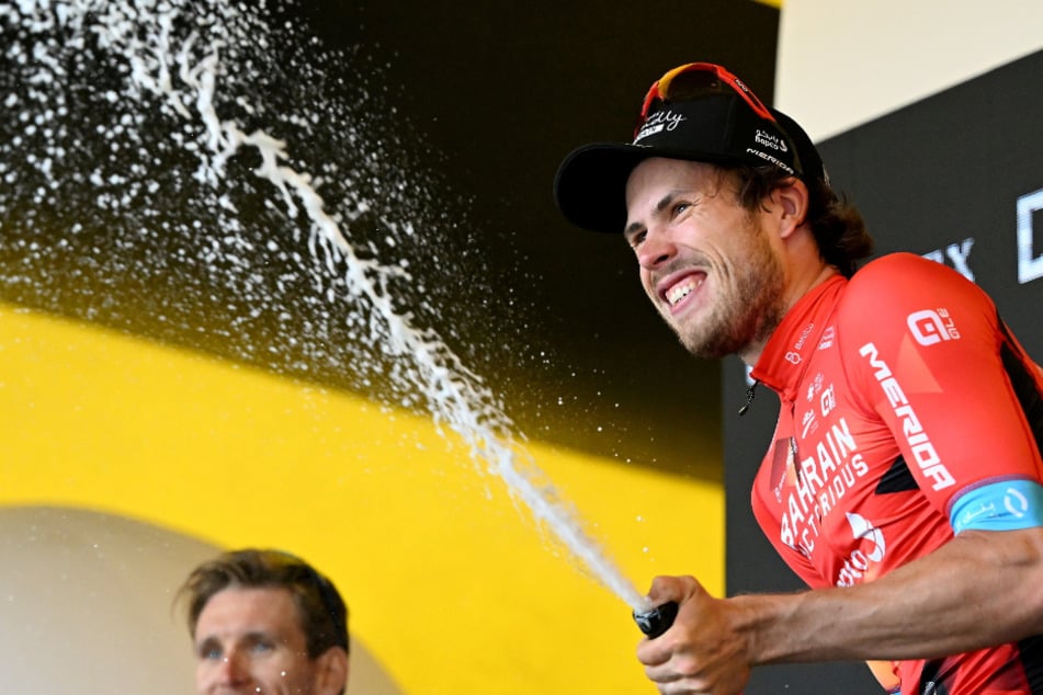 Phil Bauhaus (28) nimmt gerade an seiner ersten Tour de France teil und sprintete dabei bereits zweimal auf das Podium. (Archivbild)