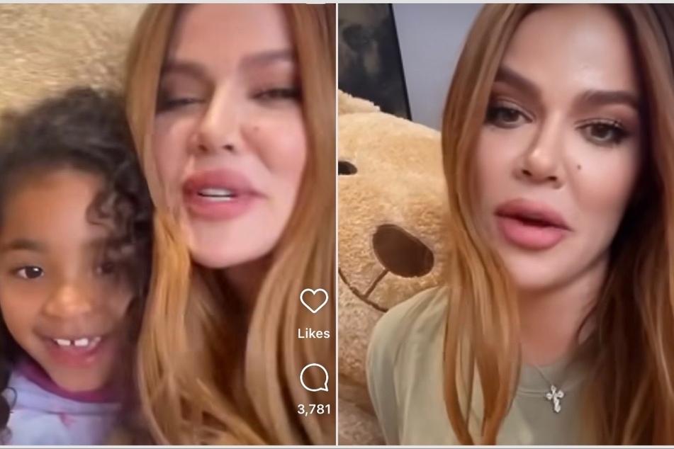 Khloé Kardashian's daughter True Thompson (l.) is now the newest face of Zip N' Bear.