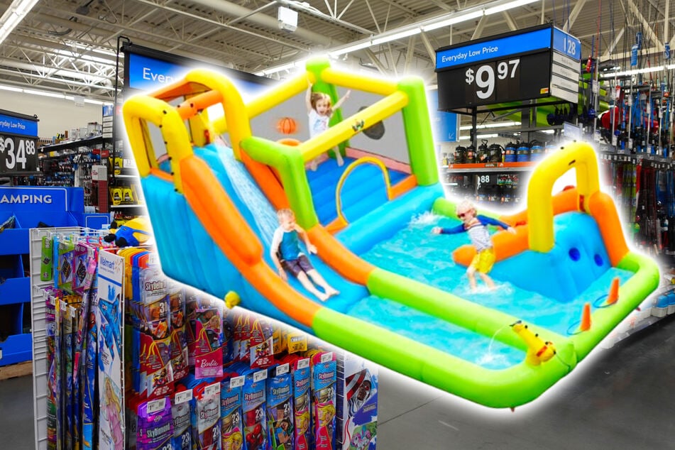 Your kids will love it! This inflatable water slide is the perfect gift for summer fun