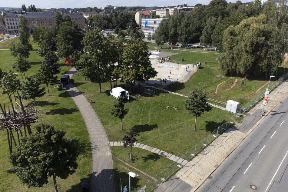 Im Bereich des Konkordiaparks kam es zu dem Raub. (Archivbild)