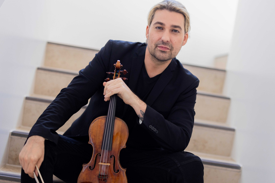 Musiker David Garrett (43) hat am Montag sein neues Album in Köln vorgestellt.