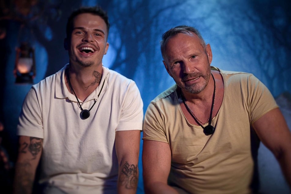 Neu im Game: Brian (26, l.) und Papa Rolf "Rollo".