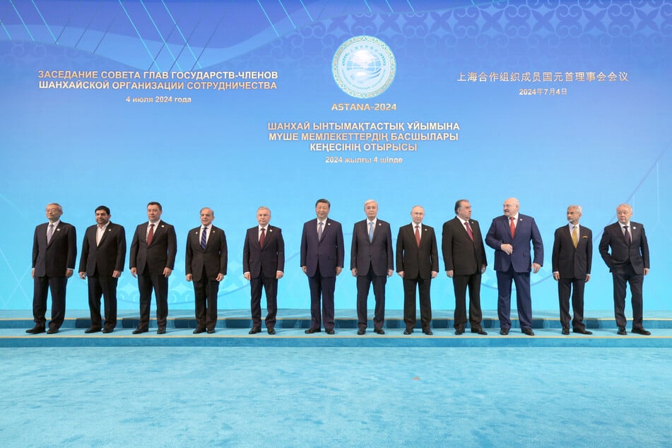 G7, aber anders: In Astana kamen am Donnerstag die Regierungschefs der SCO-Mitgliedsstaaten zusammen.