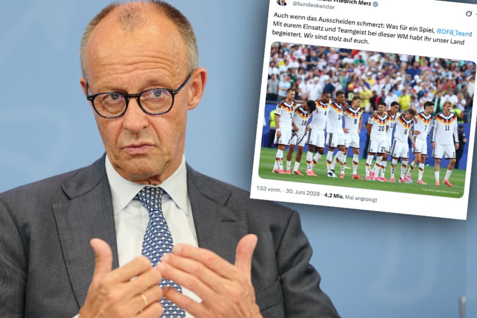 Peinlicher Merz-Kommentar zum WM-Aus: Schuld ist offenbar jemand anderes