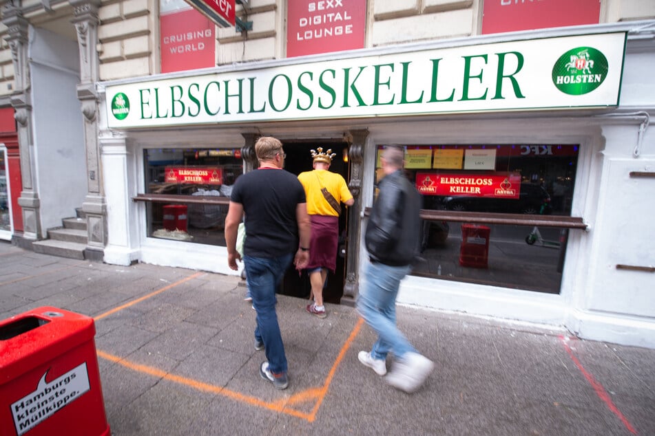 Berühmt und berüchtigt: der "Elbschlosskeller" auf dem Hamburger Berg.