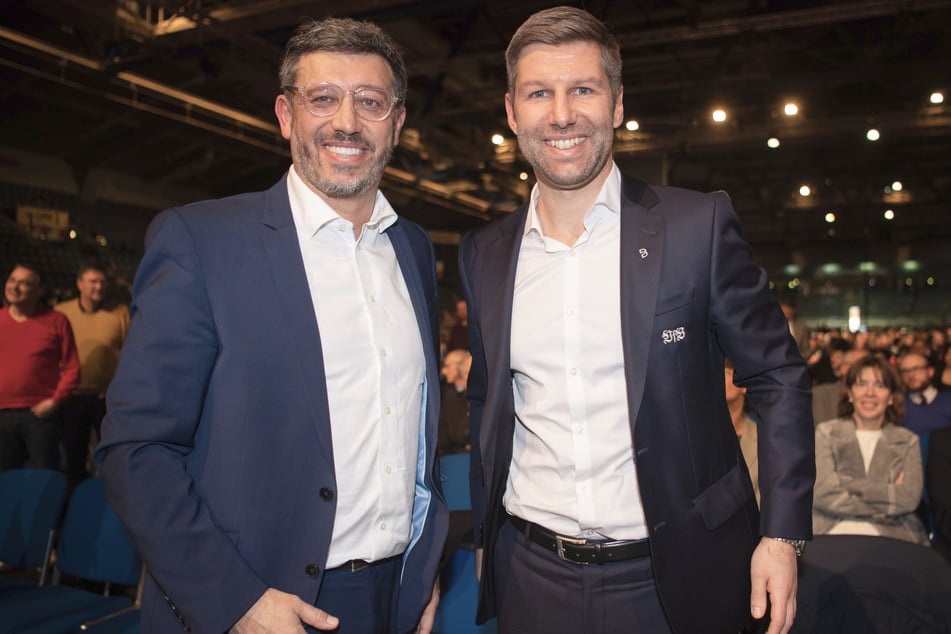 Claus Vogt (51, l.) und Thomas Hitzlsperger (38).