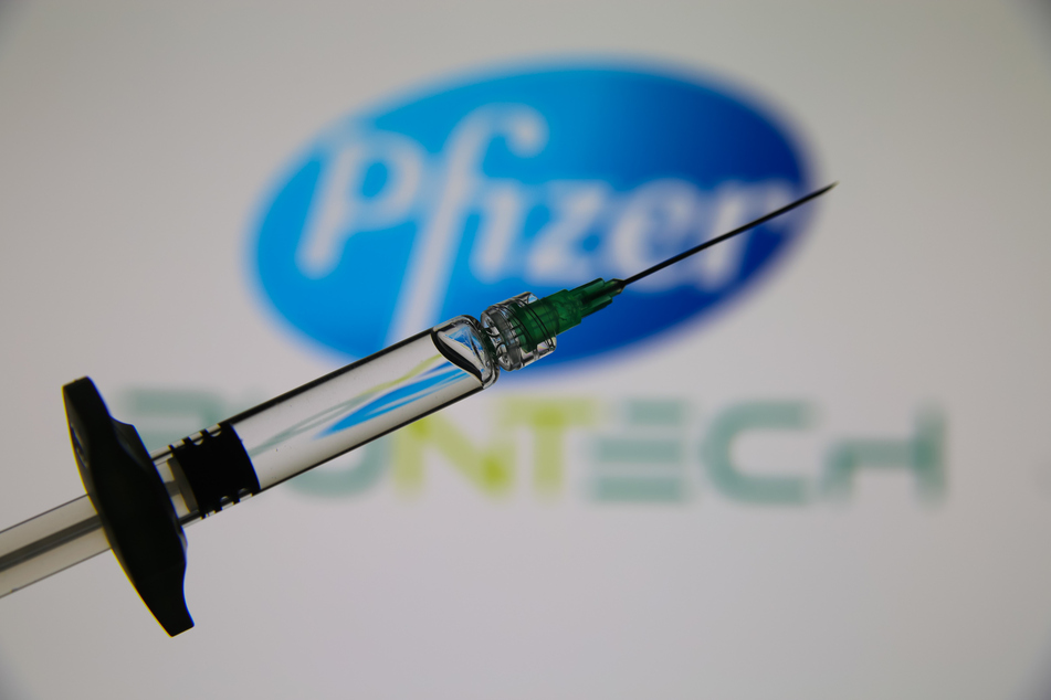 The coronavirus vaccine that Ethel got was developed by BioNTech and Pfizer (stock image).
