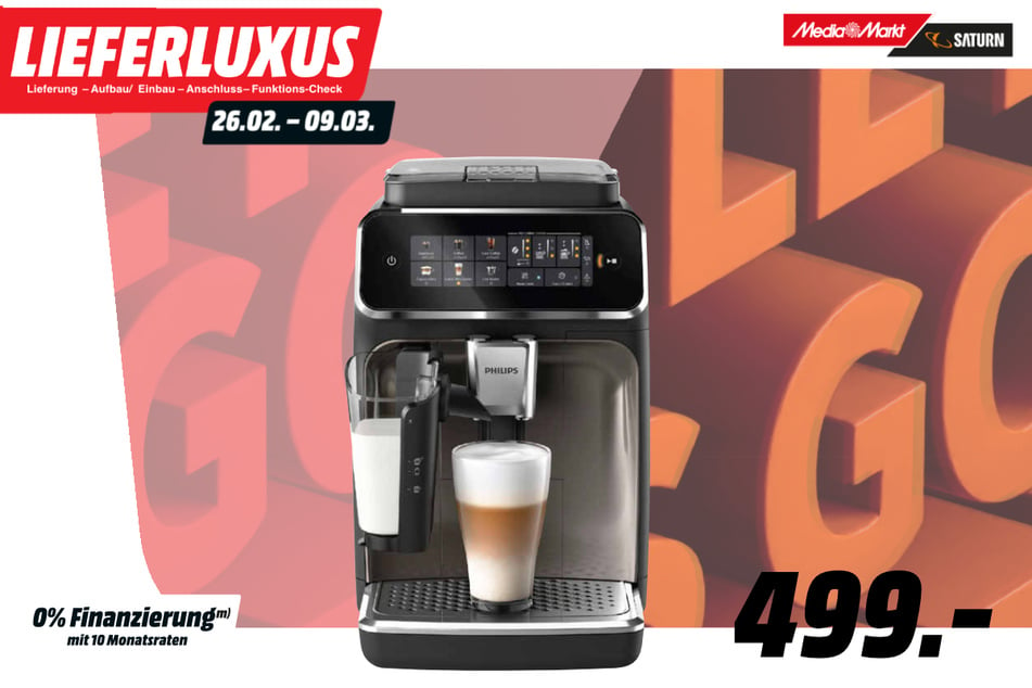 Philips-Kaffeevollautomat für 499 Euro.