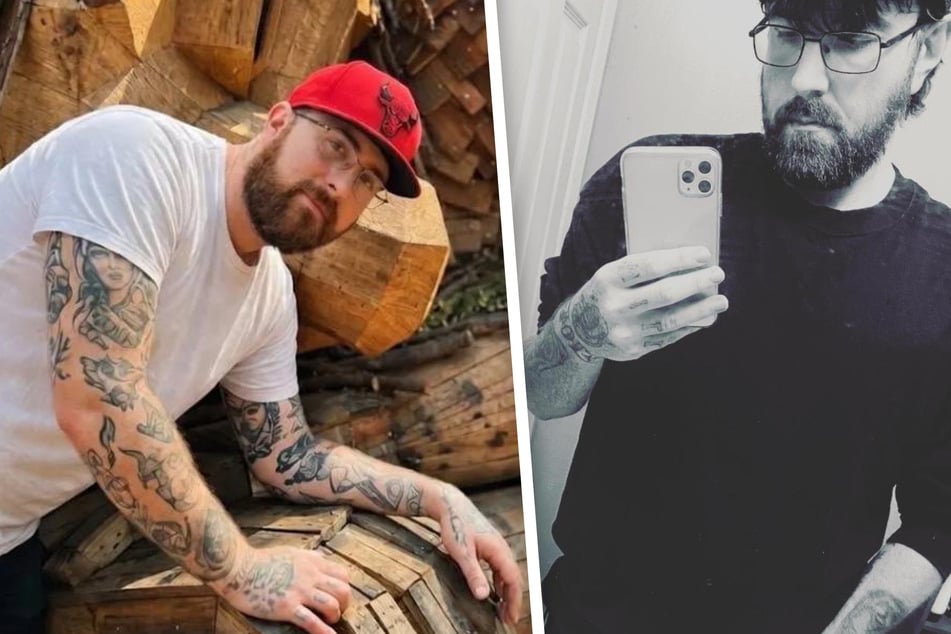 Michael Phillips (38) sagt, dass sein Penis in schlaffem Zustand kleiner als sein Fingernagel sei. (Archivbilder von Instagram)