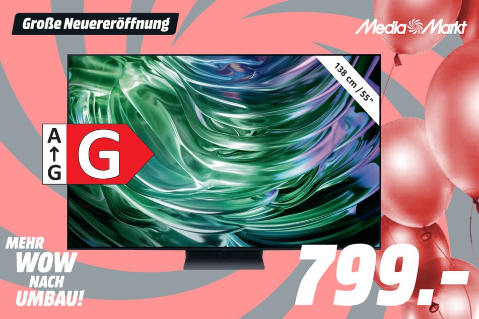 55-Zoll Samsung-Fernseher für 799 Euro.
