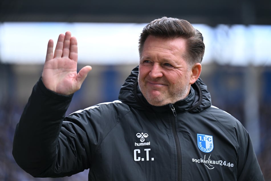 Nach vier Jahren als Trainer des 1. FC Magdeburg könnte für Christian Titz (54) im Sommer Schluss sein.