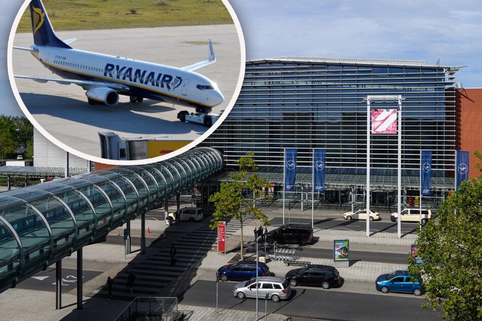 Ryanair weg, Millionenverluste, Finanzlücke: Sachsens Flughäfen müssen bangen