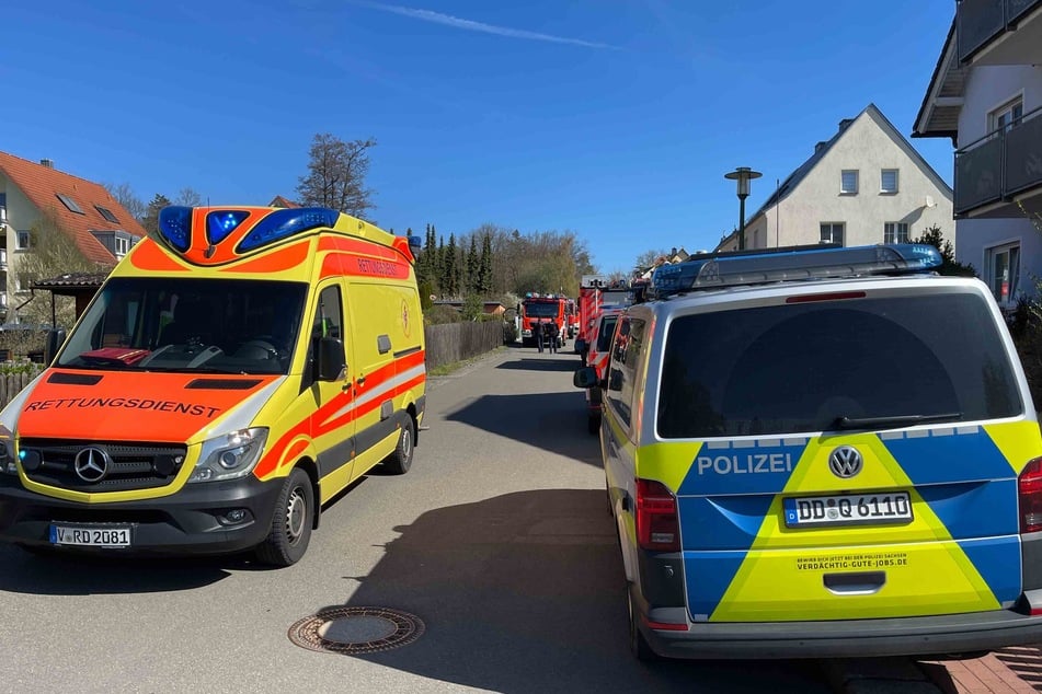 Polizei, Rettungskräfte und Feuerwehr waren am Mittwochvormittag in der Thüringer Straße im Einsatz. In einer Tiefgarage kam es zu einem Notfall.