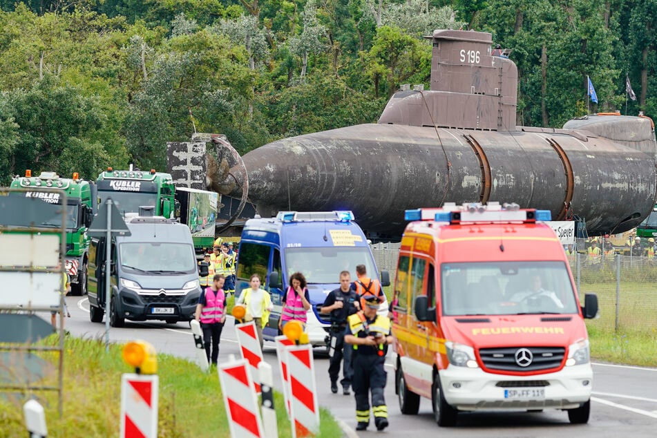 Transport von Marine-U-Boot: Sperrungen von Autobahnen stehen bevor!