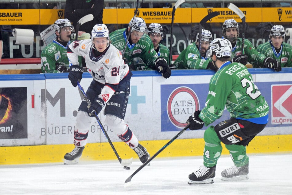 Auch Alec Ahlroth (25) von den Ravensburg Towerstars soll Thema in Dresden sein.