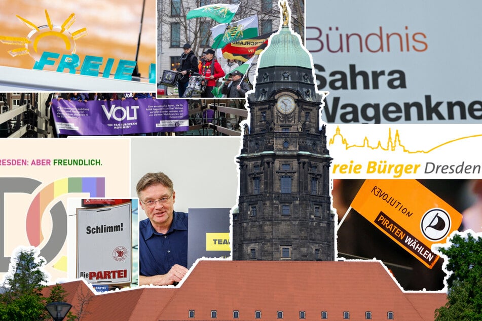 Die "Kleinen" bei der Dresdner Kommunalwahl: Was wollen Freie Wähler, Piraten und Co.?