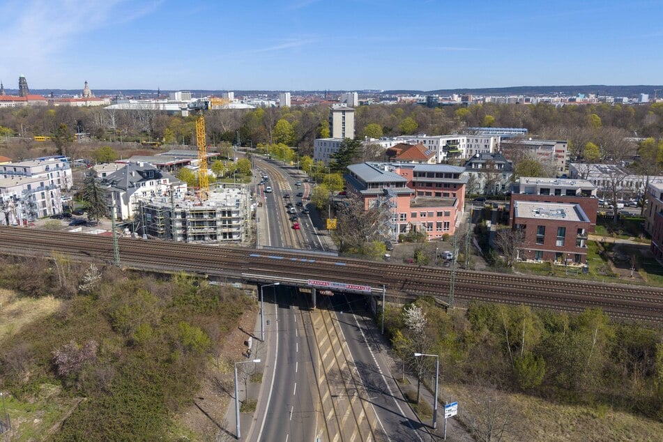 An dieser Stelle der bereits bestehenden Bahntrasse könnte ein S-Bahn-Haltepunkt entstehen.