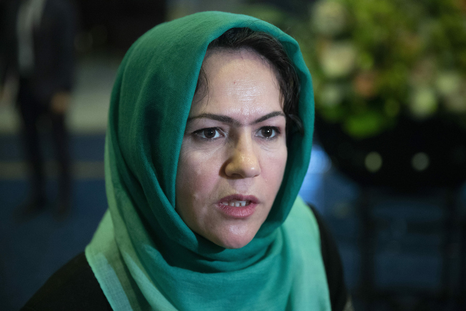 Die afghanische Frauenrechtlerin Fausia Kufi.