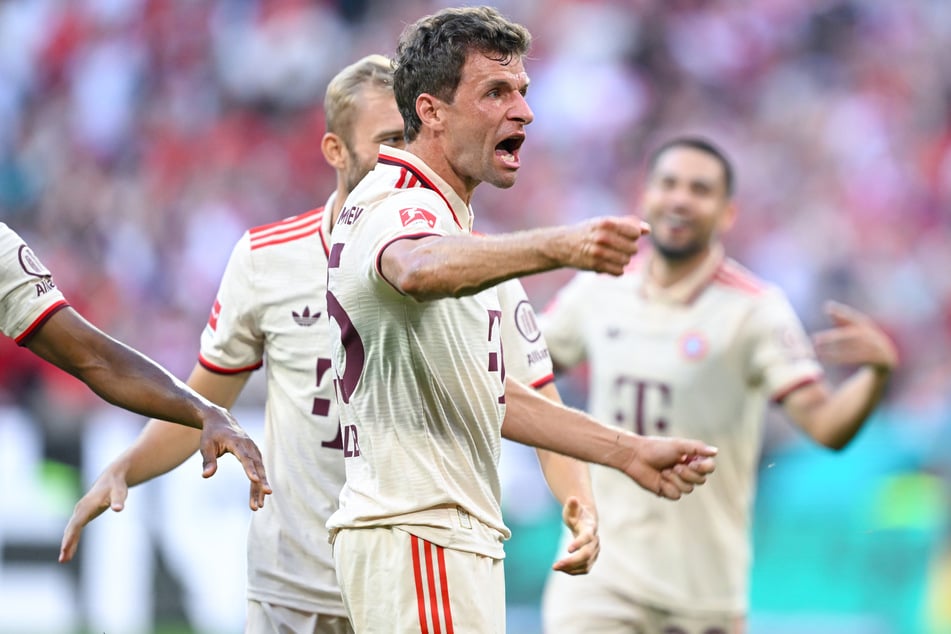 Thomas Müller erzielte ausgerechnet in seinem Rekordspiel sein 245. Tor im Dress des FCB.