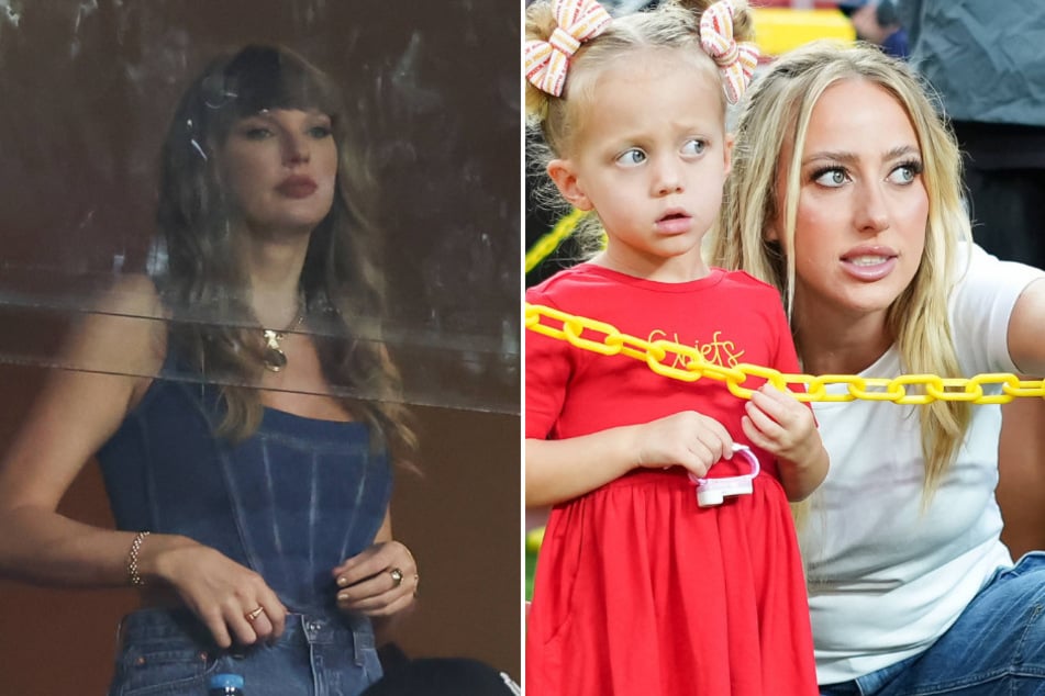 While Taylor Swift (l.) and Brittany Mahomes (r.) have not openly commented on the alleged tension, fans have a pretty good idea of what may be the factor in their sudden distance.