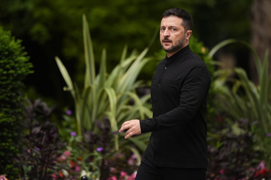 Der ukrainische Präsident Wolodymyr Selenskyj (47).