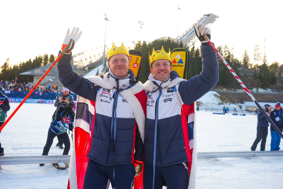 Tarjei Bø (37, r.) und sein kleiner Bruder Johannes Thingnes (32) traten nach der letzten Saison gemeinsam zurück, um mehr Zeit mit ihren Familien verbringen zu können.